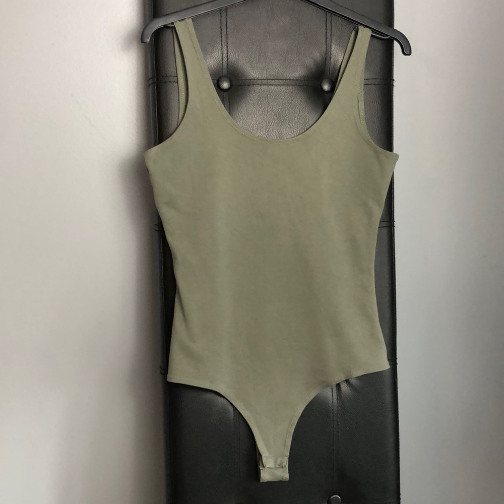 Stella Luce Women’s Military Green Bodysuit Size M
